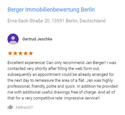 Kundenmeinungen_Berger ImmobilienBewertung